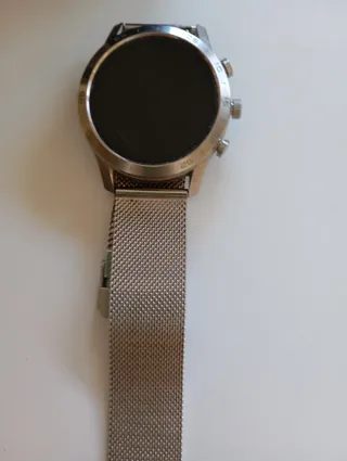 Lotus Smartwatch Hombre Plata Negro