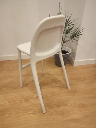 Silla alta urban Ikea blanca