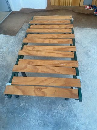 Somier cama furgoneta camper