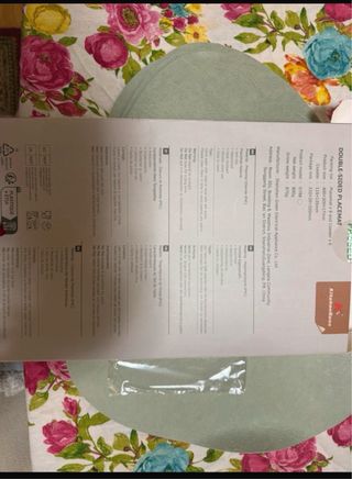 Set 6 tovagliette verde menta