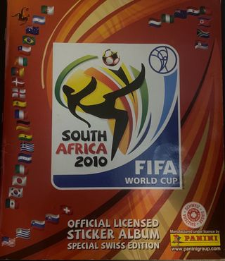 Álbum Cromos Mundial Sudáfrica 2010 Panini
