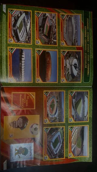 Álbum Cromos Mundial Sudáfrica 2010 Panini
