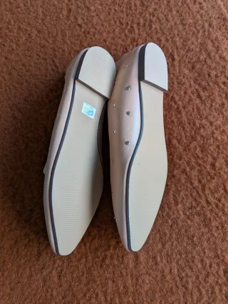 Bailarinas Sfera tachuelas nude talla 41