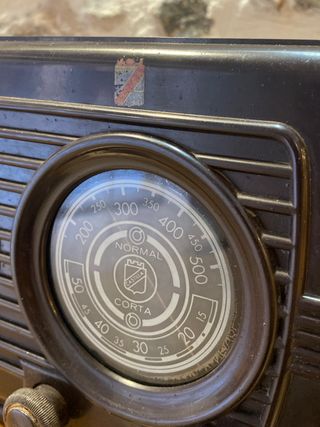 Radio Castilla antigua baquelita