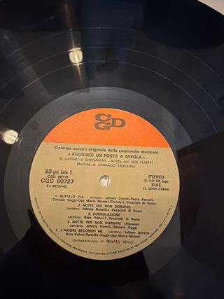 Vinile Aggiungi un posto a tavola - Ottimo