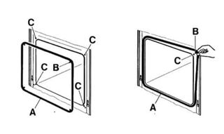 Goma Puerta Horno TEKA HC HI HA 410x290mm 83130601