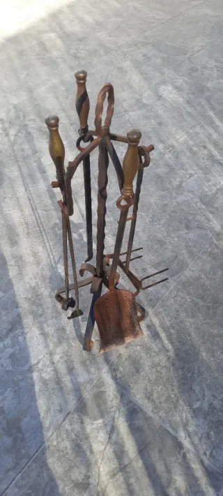 Set Herramientas Chimenea