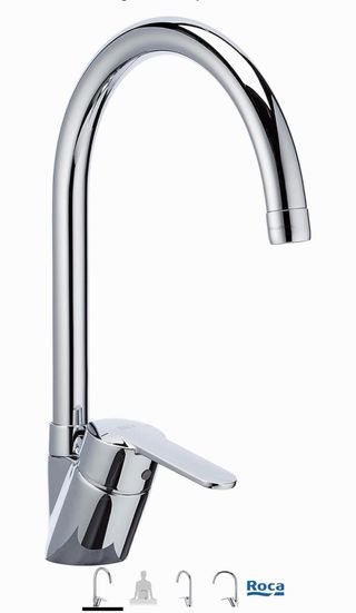 Grifo fregadero Roca Victoria sin abrir