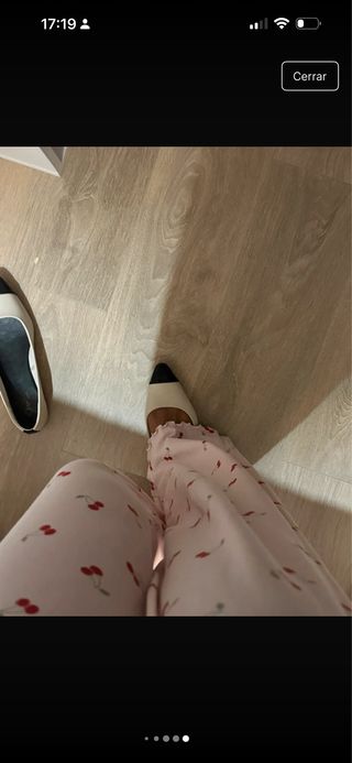 Bailarinas beige y negras