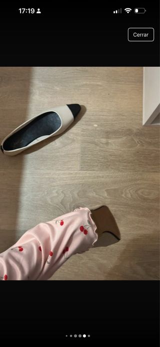 Bailarinas beige y negras