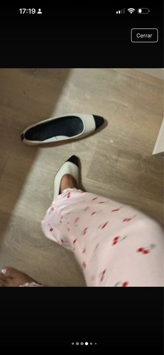 Bailarinas beige y negras