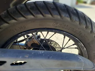 Honda Transalp Negra