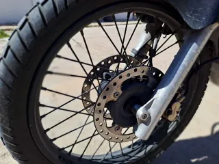 Honda Transalp Negra