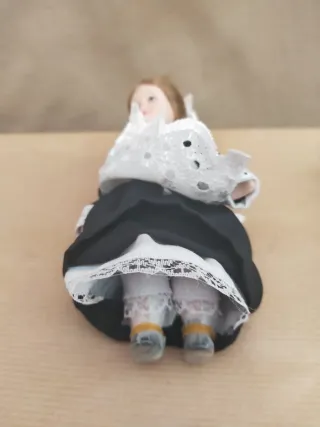 Muñecos de porcelana con Accesorios Casa Muñecas