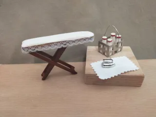 Muñecos de porcelana con Accesorios Casa Muñecas
