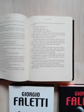 Giorgio Faletti 3 libri