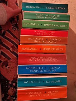 Serie libri Indro Montanelli