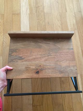 Estante madera para bicicleta