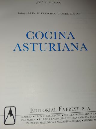 Cocina Asturiana (Spanish Edition)