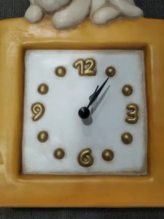 Orologio da parete Thun con gatto e pendolo