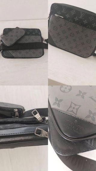 Bolso Louis Vuitton Negro/Gris
