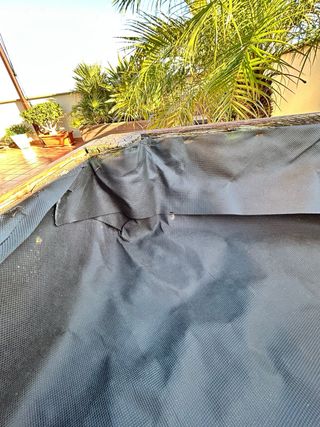 Mesa de cultivo Huerto Urbano de madera con ruedas