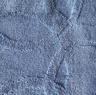 Set 2 Tappeti Bagno Blu 80x50cm