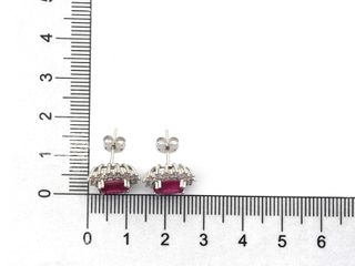 pendientes plata 925mm con piedra con circonita