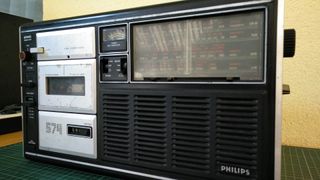 Radio Philips 574 Cassette y Radio