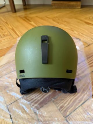 Casco Snow ANON Verde Impecable en talla S.