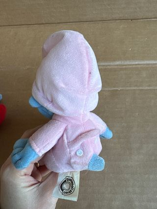 Puffi Peluche Vintage Set 2 Pezzi