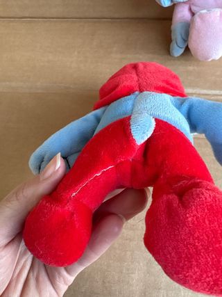 Puffi Peluche Vintage Set 2 Pezzi