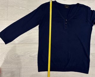 Jersey Massimo Dutti azul T. S