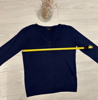 Jersey Massimo Dutti azul T. S