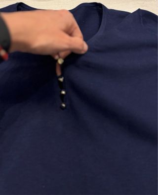 Jersey Massimo Dutti azul T. S