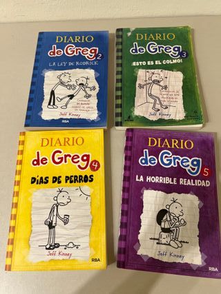 Lote Diario de Greg 2-3-4-5 – Jeff Kinney