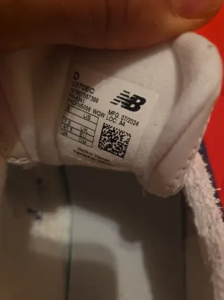 Zapatillas New Balance U370EC Azul/Blanco Talla 41