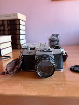 Cámara Pentax K1000 SMC Pentax-M 50mm