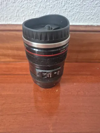 Vaso Taza Diseño Lente Cámara Zoom