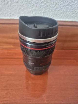 Vaso Taza Diseño Lente Cámara Zoom