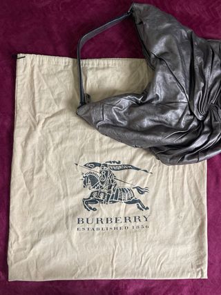 Bolso Burberry Dorado/Plateado