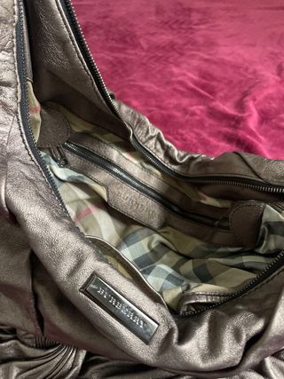 Bolso Burberry Dorado/Plateado