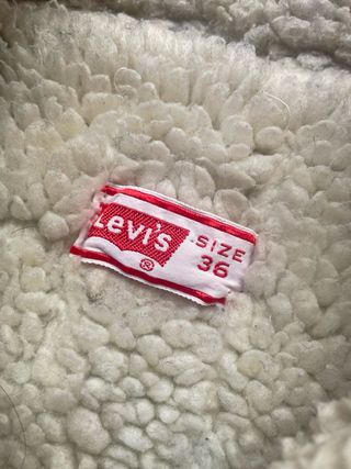 Chaqueta vintage levis sherpa