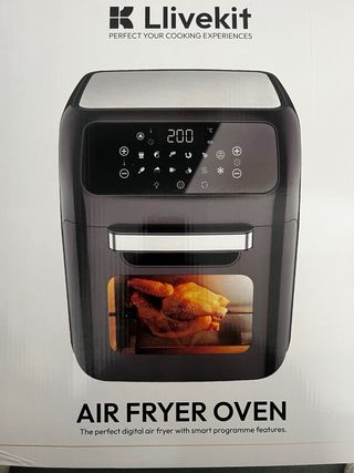 Freidora de Aire 12L con Accesorios - LLIVEKIT