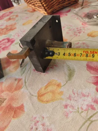 Cerradura de puerta con 3 llaves