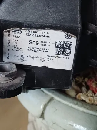 Faro anteriore destro Golf GTI 2020