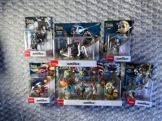 Colección Amiibo Zelda BotW Precintada