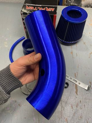 Filtro de Ar QWORK 76mm Universal