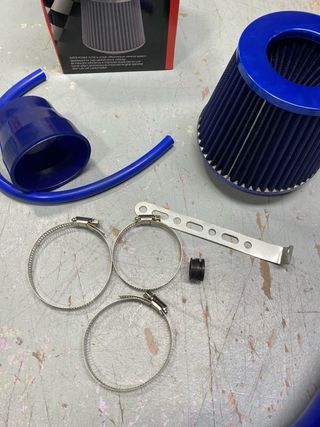 Filtro de Ar QWORK 76mm Universal