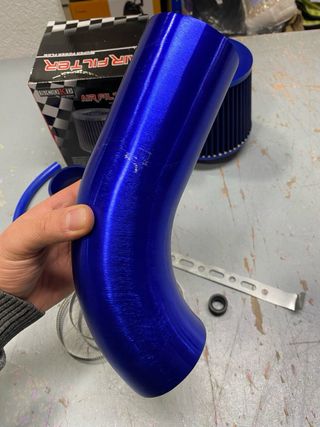 Filtro de Ar QWORK 76mm Universal